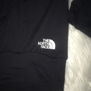 North face wrap sweatshirt